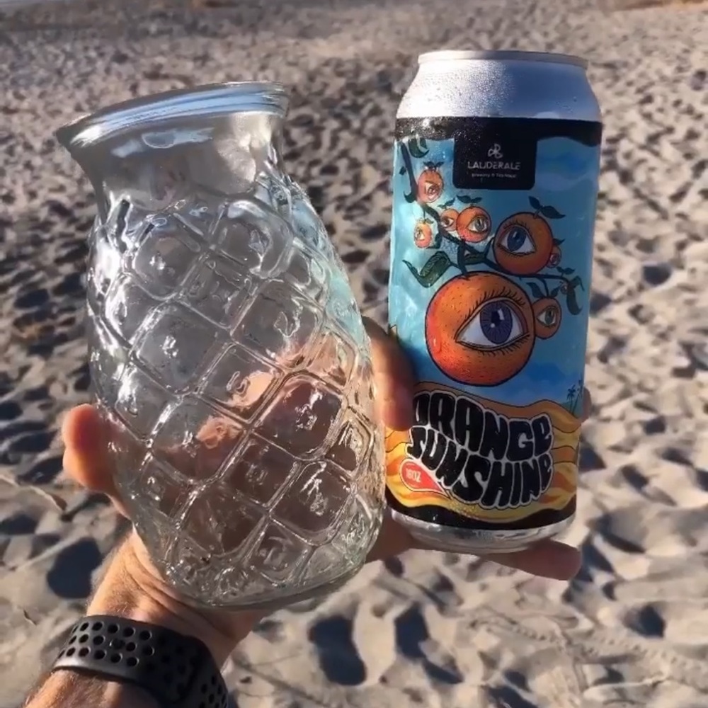 Pineapple Beer Glass 🍍
